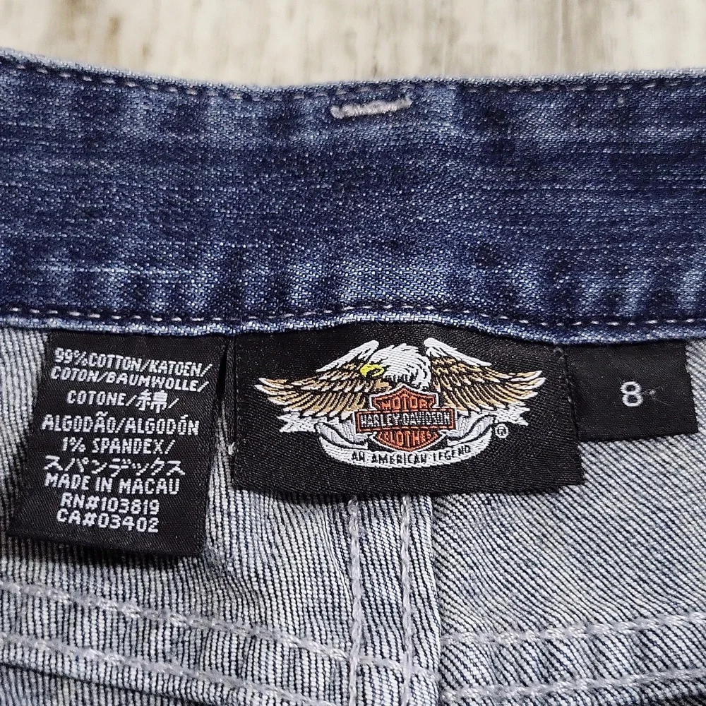 Harley Davidson Capri Jeans
